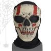 Складная ветрозащитная маска-балаклава с рисунком скелета для страйкбола и Хэллоуина