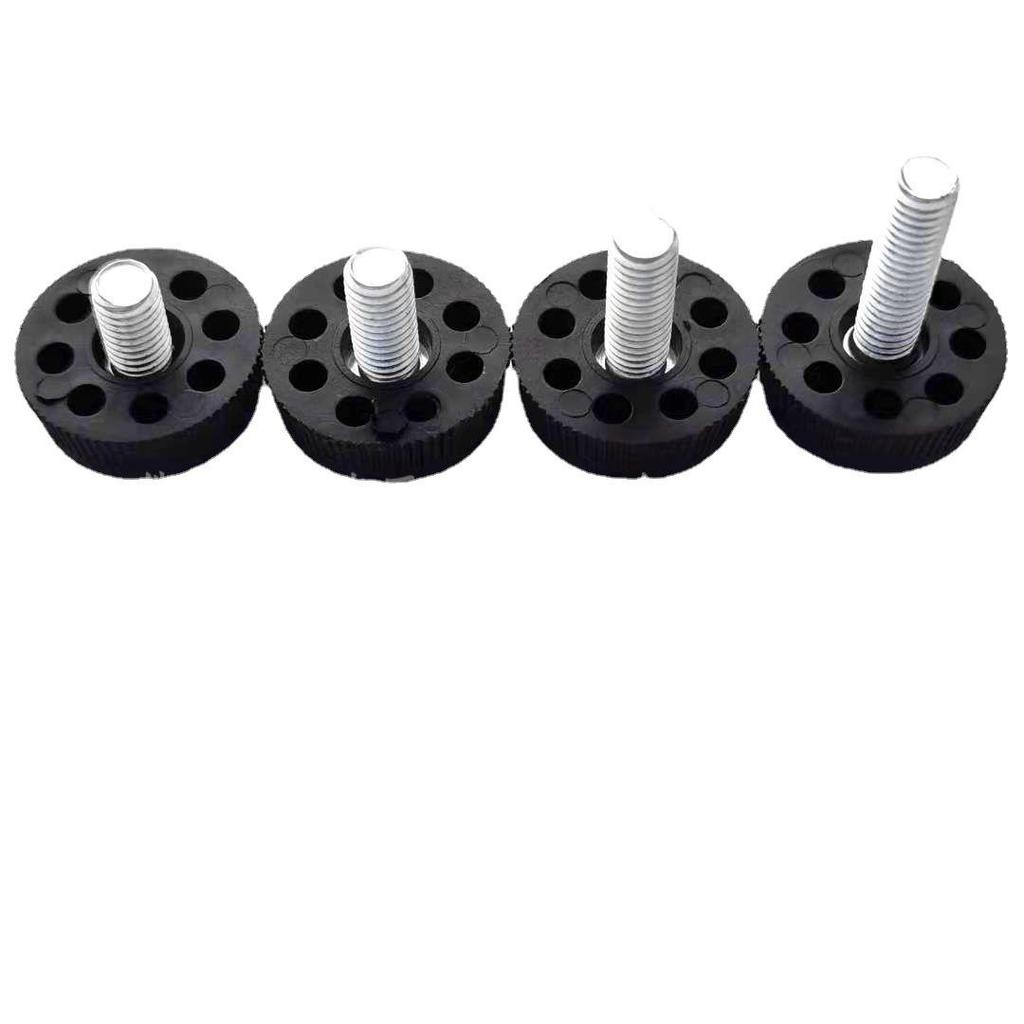 M8*30 Регулируемая пластиковая подставка для ног мебели с восемью отверстиями