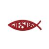 3D Premium Jesus Fish Symbol Logo for car Motorcycle Engine Hood Fender trunk Tail Rear Bonnet Nameplate Decal Emblem Badge Sticker