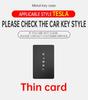 bntfg6 Zinc Alloy Leather Car Smart NFC Card Key Cover Case Protector Holder Shell For Tesla Model 3 Model S X Y Accessory