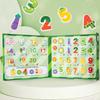 Montessori Baby Busy Stickers Book My First Quiet Book Early Learning Education Toy - Children's Matching Game for Babies