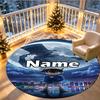 Custom Name Personalized Detective Conan Print Round Rug, Versatile Home Decor Carpet, for Playroom, Apartment, Balcony, Entryway, Hallway Gift