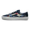 Vans Стиль 36 Ткань Износостойкий Износостойкий Низкие Кеды для Скейтборда Унисекс Синий VN0A3DZ3RFL(Команда613-)
