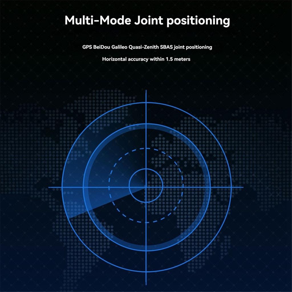 GPS-модуль GEP-M10-DI со встроенной флэш-памятью, магнитометром IST8310 и барометром DPS310 для FPV-дрона