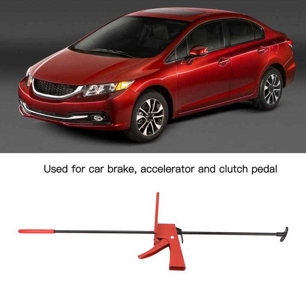 28-дюймовый депрессор педали тормоза, выравнивание колес, депрессор педали тормоза, регулируемый противоскользящий депрессор педали, инструмент для ремонта автомобиля