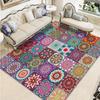 Home Ethnic Living Room Rug Coffee Table Sofa Rug Bohemian Rug Scandinavian Retro Floor Mats Bedroom Decoration Carpet