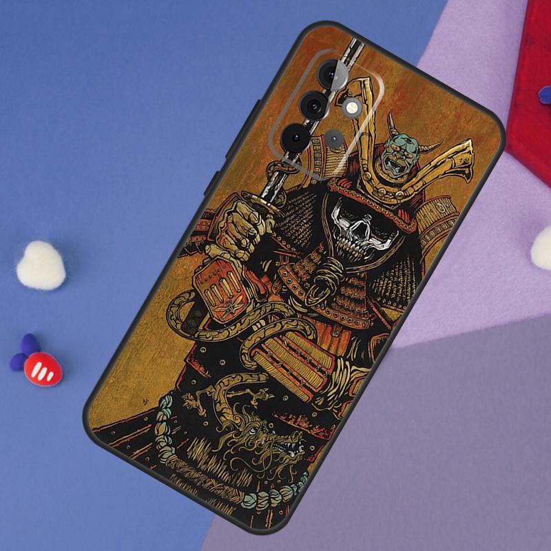 Японский чехол-самурай для Samsung Galaxy A14 A56 A36 A26 A16 A06 A54 A34 A12 A32 A52 A13 A33 A53 A15 A35 A55