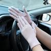 Летние дышащие хлопковые перчатки с защитой от солнца для езды на велосипеде и вождения Женские