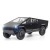 1/24 Tesla Cybertruck литая модель автомобиля из сплава миниатюрный металлический автомобиль грузовик рождественская игрушка для детей подарки детские игрушки для мальчиков