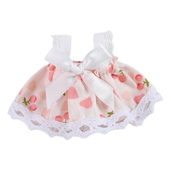 Платье с принтом питомца, кружевной отделкой, платье-жилет, летнее платье с бантом, питомец