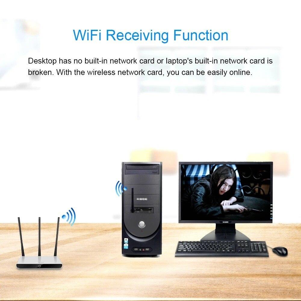 Беспроводная сетевая карта MT7601 USB WiFi беспроводной передатчик телеприставка IPTV беспроводной приемник Wi-Fi антенна для настольных ноутбуков
