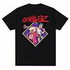 Music Band Gorillazs Punk Rock Print T Shirt 90s Casual Fashion Short Sleeve Plus Size T Shirt Unisex