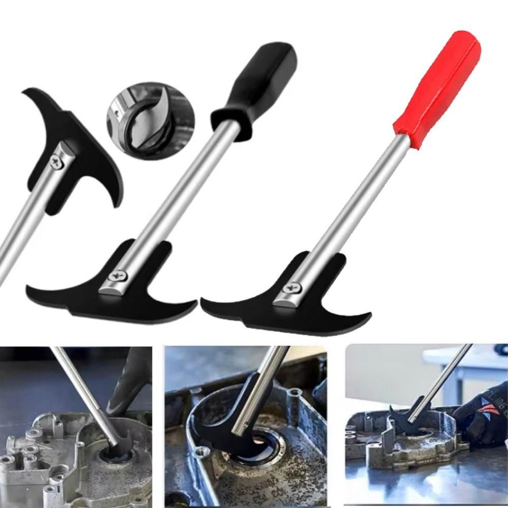Universal Oil Seal Extractor Double Hooks Car Oil Seal Hook Oil Seal Removal Tool  O-Rings Seal