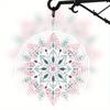 3D Mandala Metal Wind Spinner Outdoor Garden Decor for Yard Patio Balcony Indoor and Outside Use Rotating Wind Chime Art