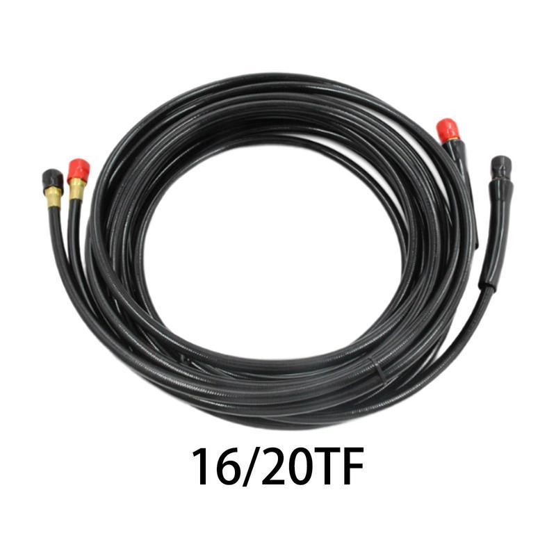 2 Pieces Hydraulic Hose HO5102 Professional Pre-assembled Stable Portable Marine Steering System Outboard Steering Hose Assembly