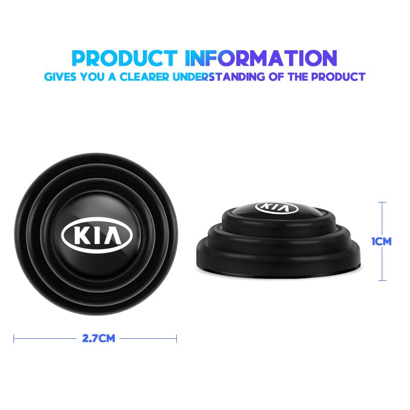 ATZ4 Car Stickers Car door Soundproof Patch Shock Absorber Gasket For Kia Morning Picanto Rio Stonic Sportage Ceed Optima Forte 5 3 4
