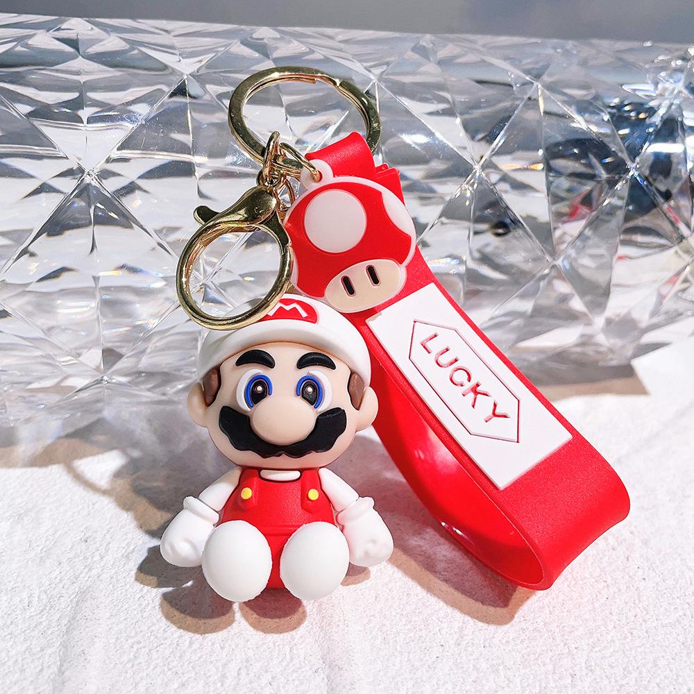 27 Стилей Брелок Super Mario Bros Фигурка Действия Милый Мультяшный Персонаж Игрушка Кукла Модель Украшение Подарок Ребенку на День Рождения