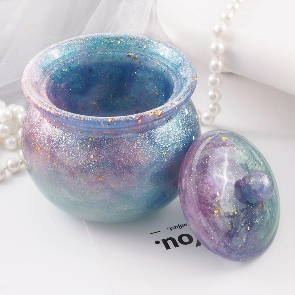 Силиконовая форма для банок, сделай сам, кристаллическая эпоксидная коробка для хранения, форма для ювелирных изделий, подарочная коробка, силиконовые формы, коробка для хранения, форма, силиконовый материал