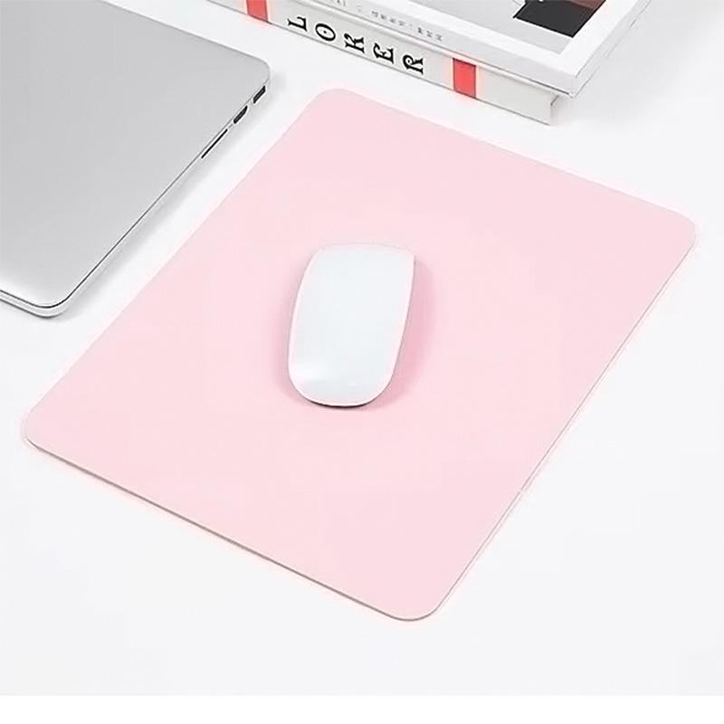 PU Mousepad Creative Universal Anti-slip Mouse Pad Leather Gaming Mice Mat Desk Cushion Fashion Comfortable For Laptops Computer