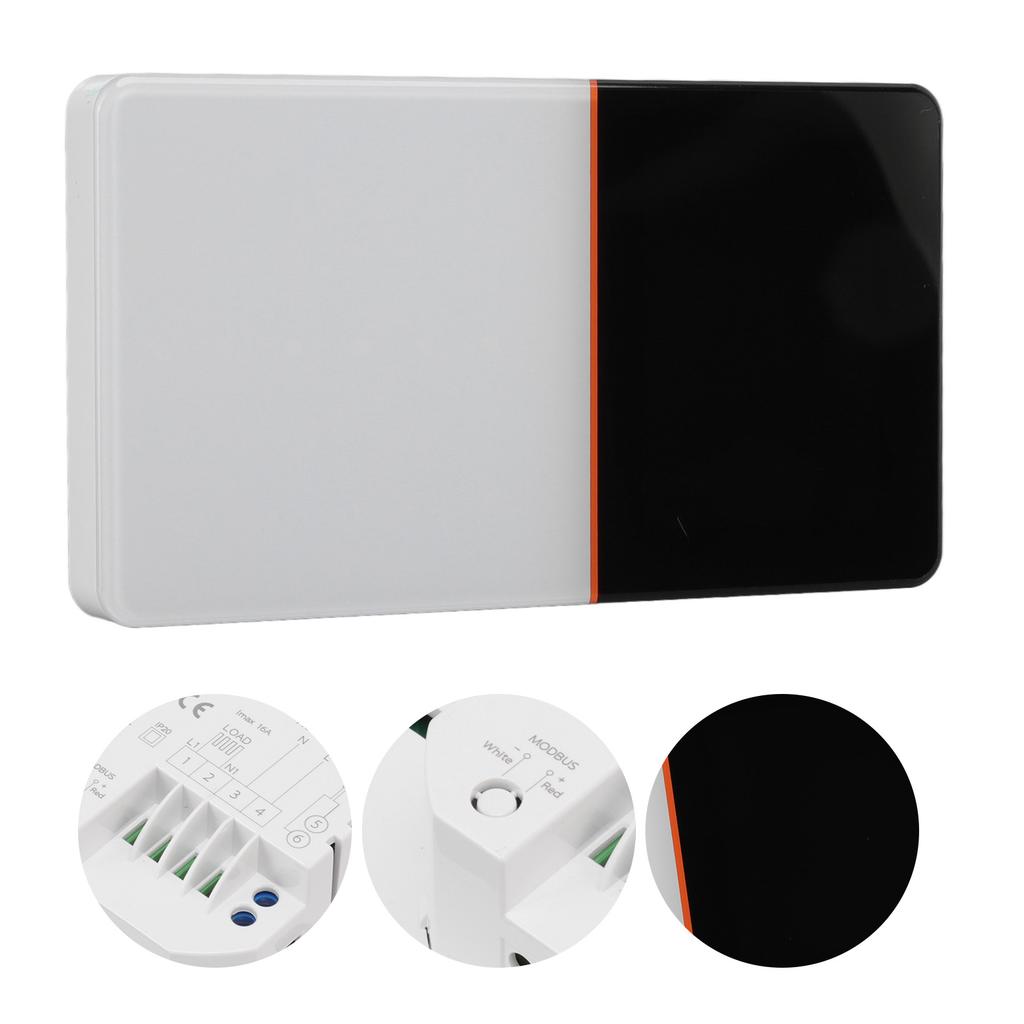 Smart Electric Thermostat White Programmable WiFi Thermostat with Temperature Humidity PM2.5