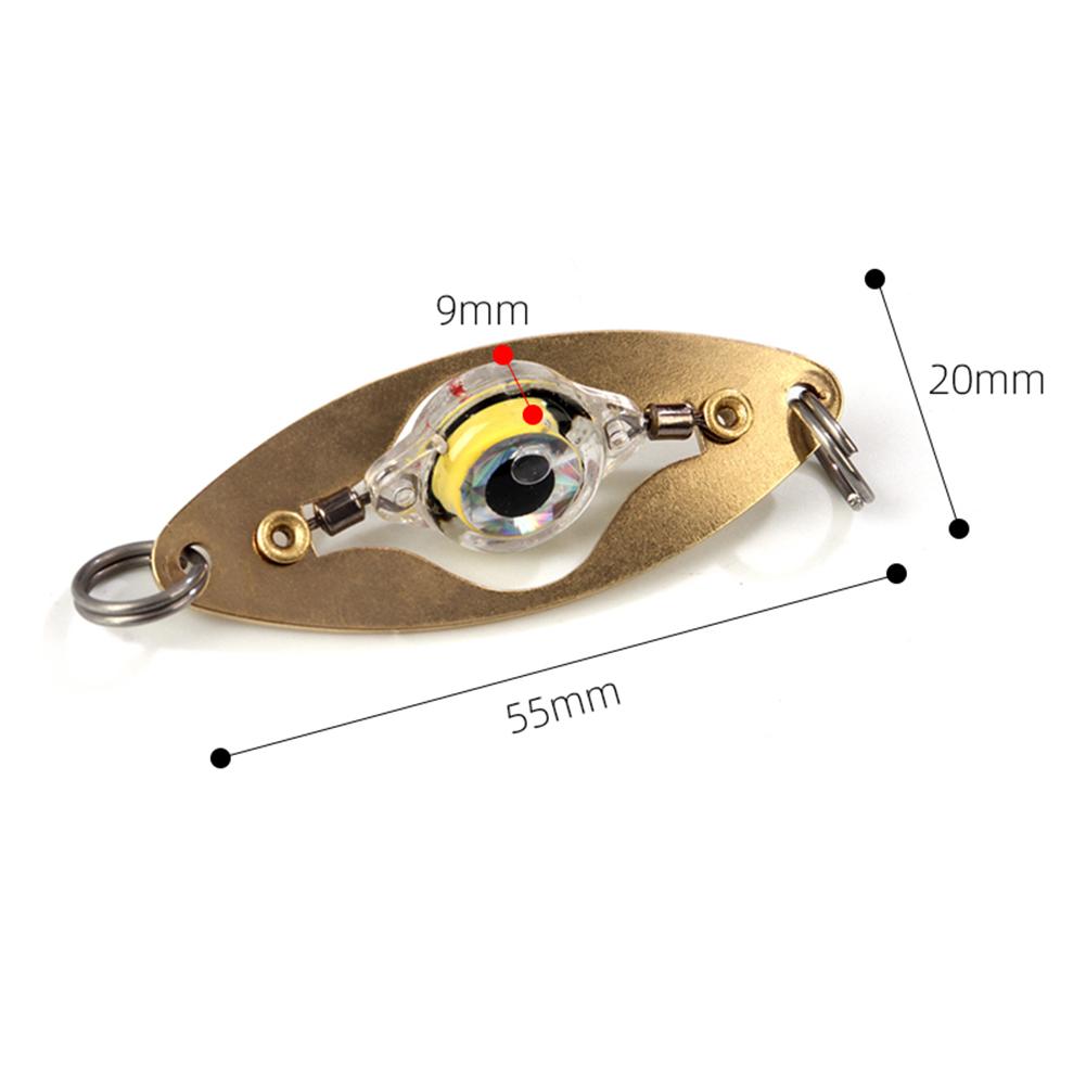 Led Fish Lamp Mini Fishing Lure Light Led Deep Drop Underwater Eye Shape Fishing Squid Fishing Bait Luminous Lure