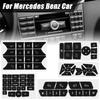 1 Set Button Repair Decals Sticker For Mercedes Benz C-Class W204 S204 C204 Facelift SLK-Class R172 E-Class W212 Coupe C207