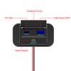 Двойной USB-адаптер для быстрой зарядки PD 3.0, розетка для мотоцикла, кемпера, грузовика, квадроцикла, лодки, автомобиля, автофургона, 12 В/24 В, автомобильное зарядное устройство
