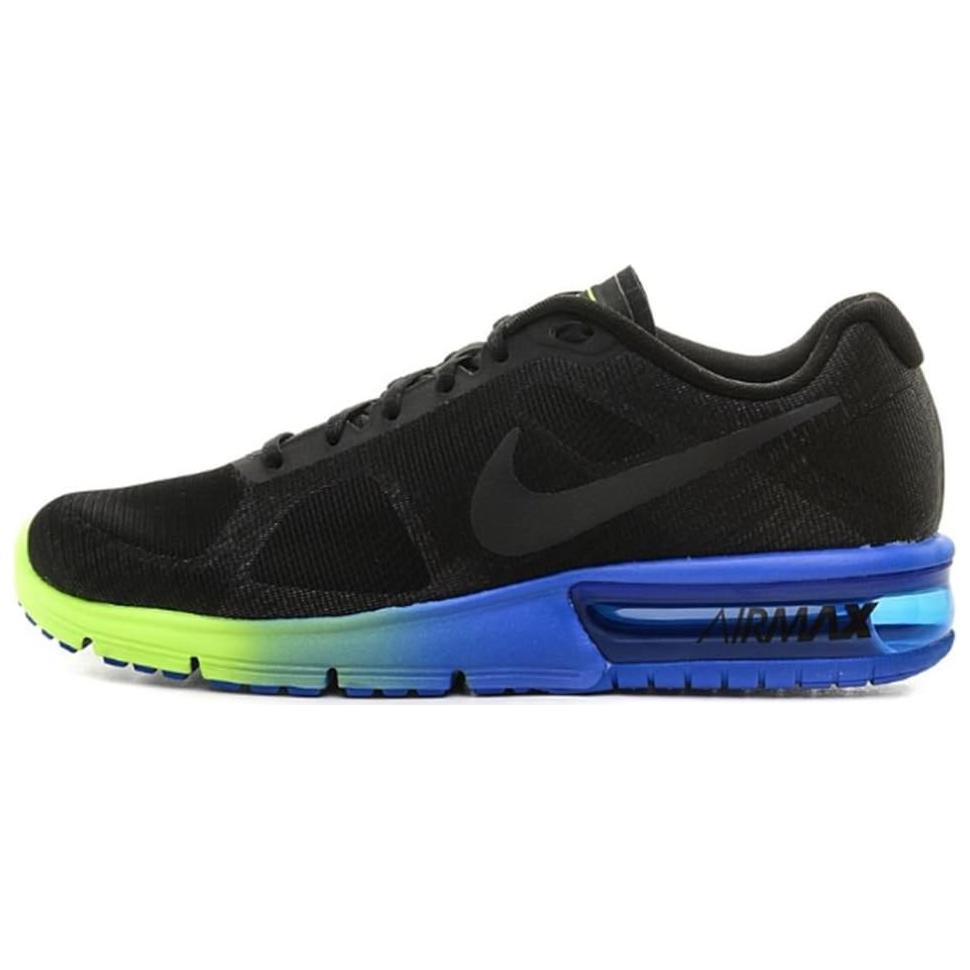 Nike Air Max Sequent Fashion Comfortable Low-Top Casual Running Shoes Men Sneaker Black 719912-015