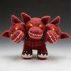 18cm Red Triceratops Plush Toy Soft Cartoon Anime Stuffed Animal Pillow Cute Dinosaur Doll Gift for Kids