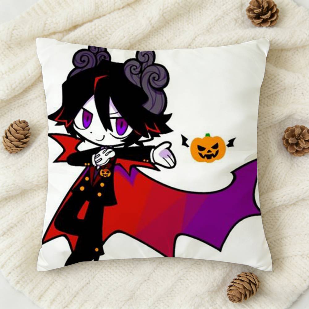 Game O-Okegom Idate Double-Sided Printed Square Decorative Cushion Cover For Sofa Living Room Home Decor