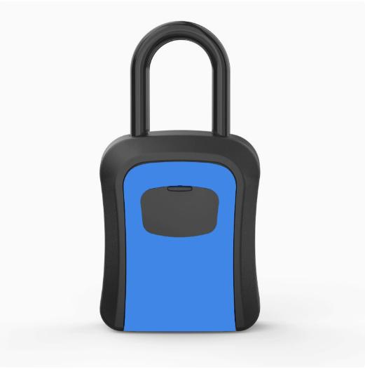 All-metal Padlock Waterproof Safe Key Box 4-Digit Key Boxes Lock Safe Security Storage Lock Box