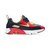 Nike Air Max 90 Ретро Низкие кроссовки с воздушной амортизацией для бега Детские кроссовки Черный Красный 881927-023