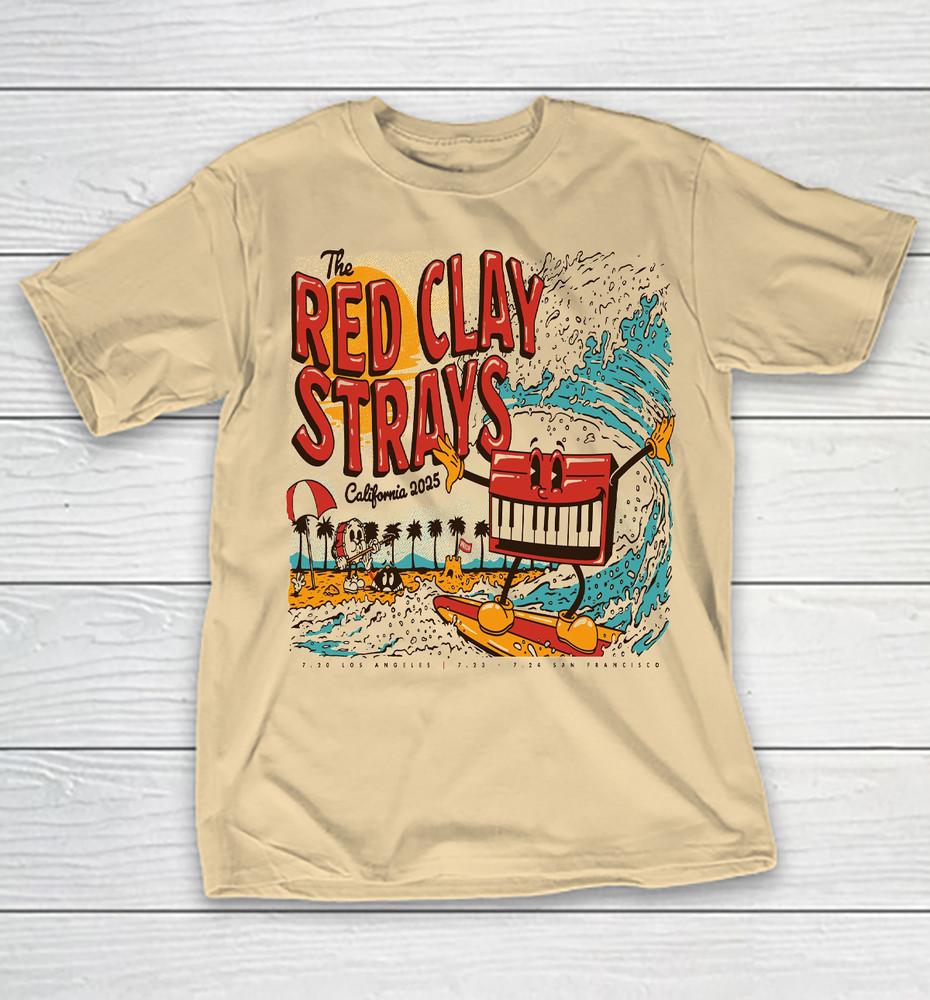 New The Red Clay Strays Tour Gift For Fan All Size S to 5XL Sand T-shirt Unisex T-Shirt