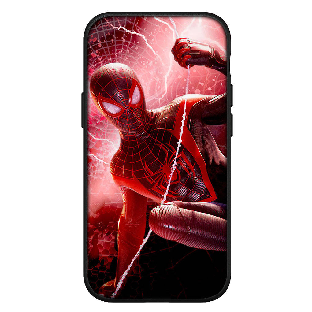 Для iPhone 16 15 Xiaomi Redmi Note 13 12 11 Pro Max X 9 14 Plus XR Samsung Galaxy A15 S24 S23 Huawei OPPO Spider Marvel Man SpiderMan Phone Case
