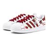 adidas Оригинальные SUPERSTAR Нескользящие Износостойкие Низкие Кеды для Скейтборда Унисекс Белый Красный EG4958(Team88-S-BOX)