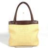 CC CC Mark Logo Bag Shoulder Bag Tote Bag Raffia / Leather Beige/Brown