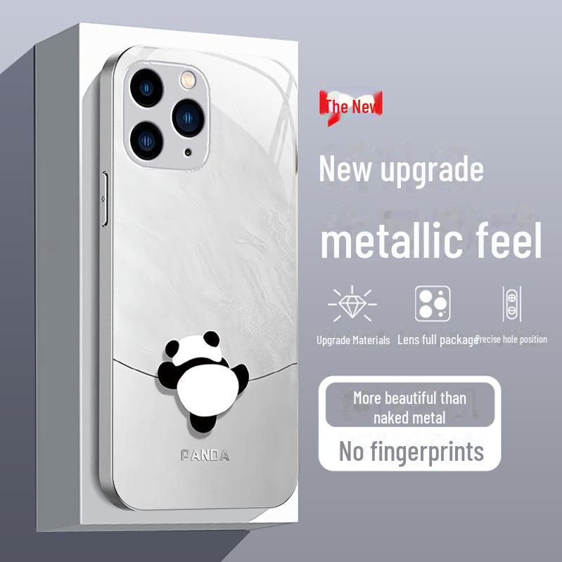 Симпатичный чехол Max Anti-Fall Liquid Glass для Apple 15Promax и 14 Plus
