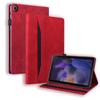 Кожаный чехол для Samsung Tab A11 Plus 11 дюймов с карманом для карт и подставкой, дизайн «Матовый пэчворк»
