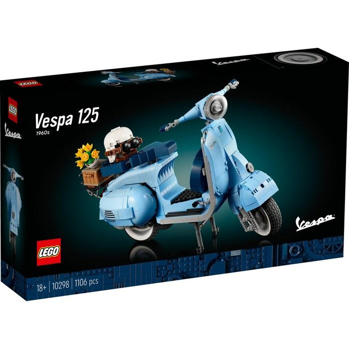 LEGO Vespa 125 10298 Building Block Set - Blue