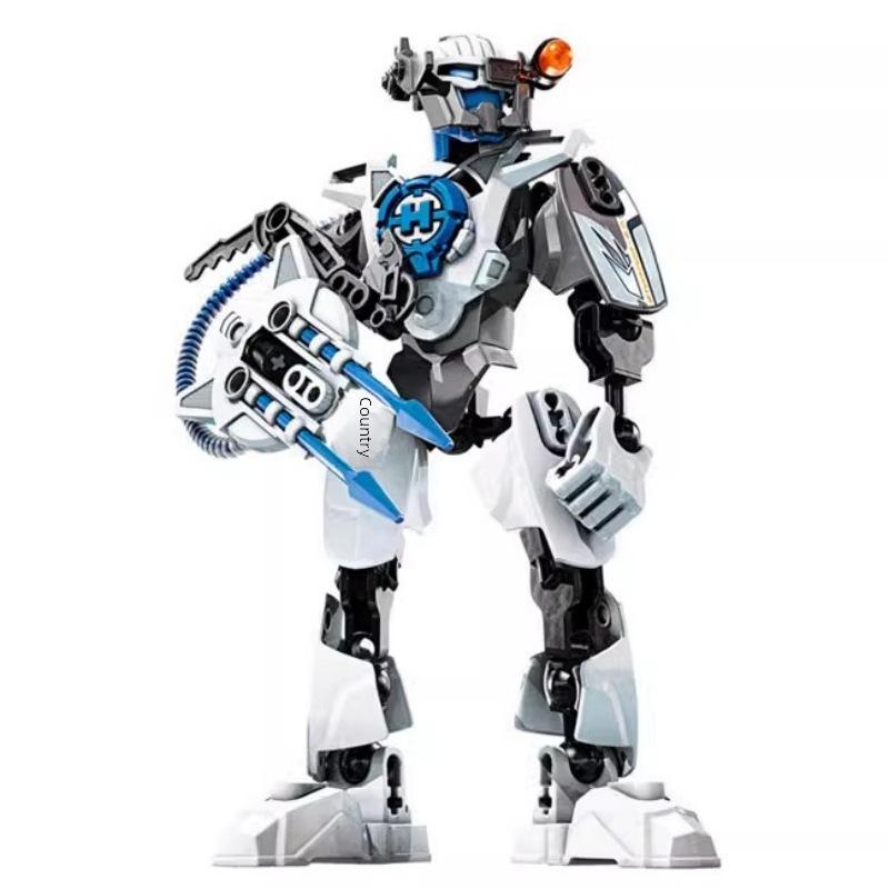 Бионический робот-воин, сборные блоки 2.0 (Модель 9401-9406)