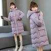 Зимняя пуховая хлопковая куртка для женщин Зимой Новая корейская свободная хлопковая куртка для женщин Средней длины Утепленная хлопковая куртка