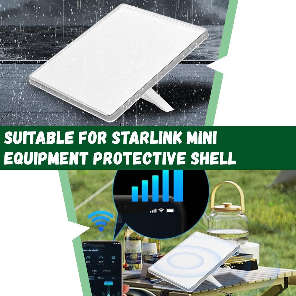 1 шт. Защитный чехол-оболочка для Starlink Mini PC, Защитный прозрачный чехол для устройства Starlink Mini