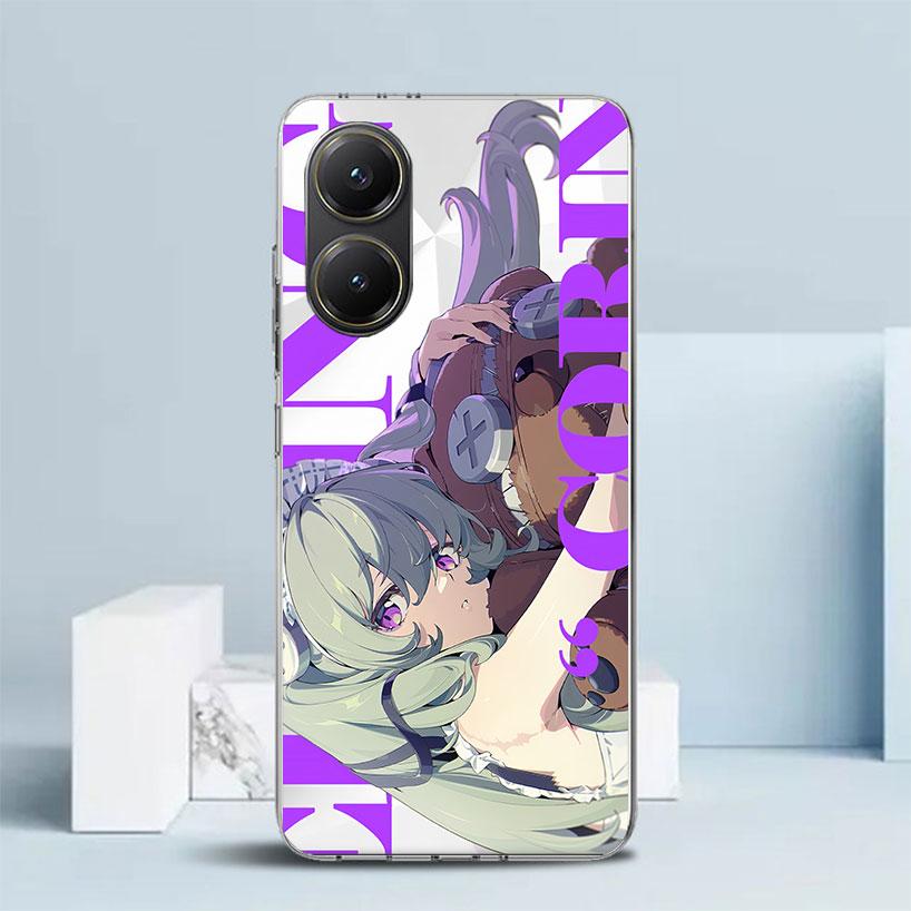 Чехол для телефона Zenless Zone Zero ZZZ для Xiaomi Poco F7 Ultra X5 X6 X7 Pro M7 Redmi 15C 15 13C 13 12C 12 10C 10 10A 9 9C 9A 9T