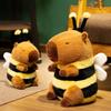 Cute Capibala Capybara Transforms Into Bee Toy Bee Dolphin Plush Doll Children'S Day Gift