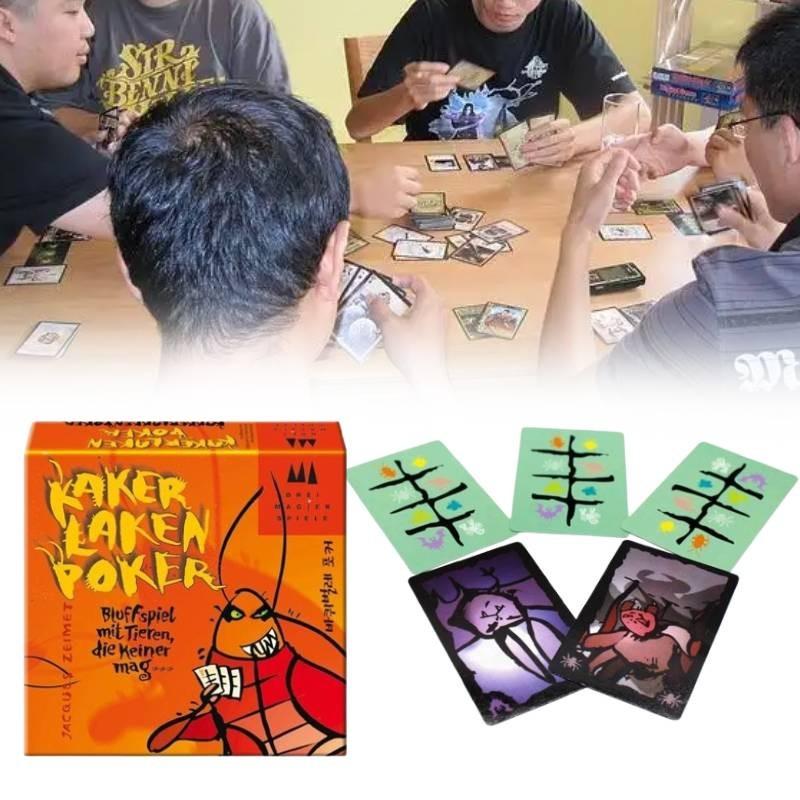 Покер Какер Простыня Карточная Настольная Игра Семейная Вечеринка Реквизит Обучающая Игрушка Подарок Детям