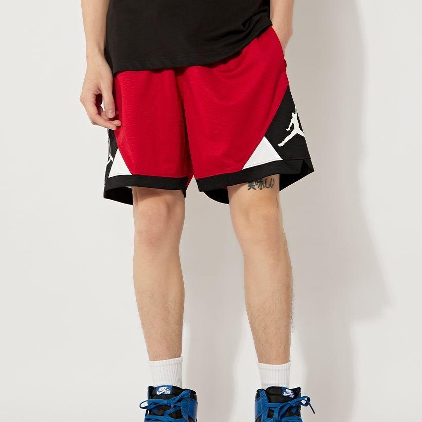 Jordan Мужские повседневные шорты Dri FIT Красные (унисекс) Спортивные шорты CV3087 687