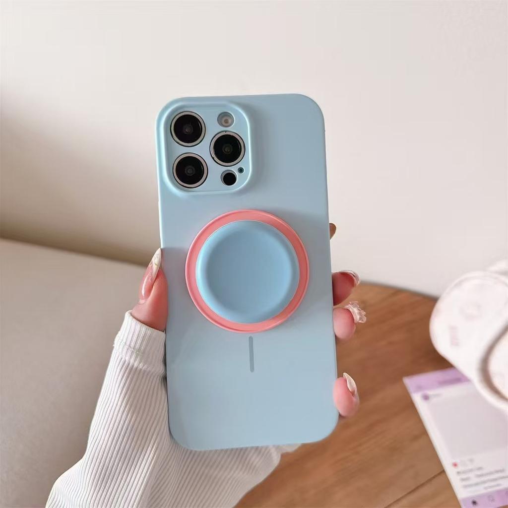 Тонкое кольцо жидкий силикон магнитное притяжение, подходит для iPhone15Pro Apple 16promax сенсорная кнопка 14p чехол для мобильного телефона