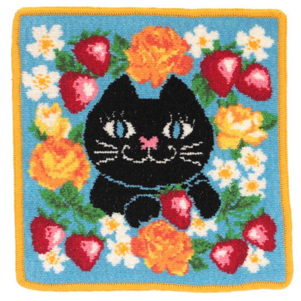 Шенилловое полотенце для рук TITI Фруктовое полотенце для рук 23 см Anna Sui & (синий) Женщины Приблизительно. 000478-0005-01