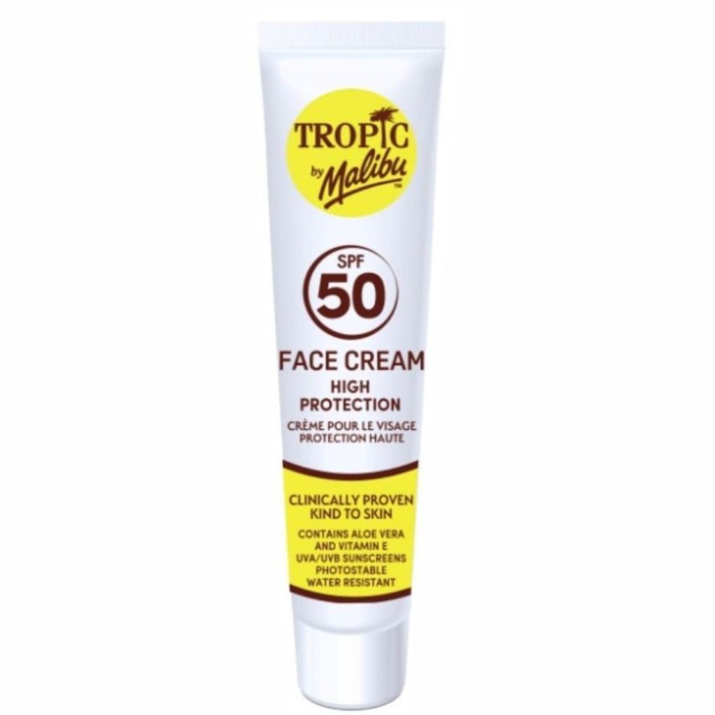 Крем для лица Tropic by Malibu SPF50 40 мл