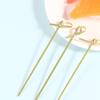 200 Pcs Cocktail Sign Exquisite Food Decoration Picks Sticks Bamboo Knot Fine Mini Fruit Fork